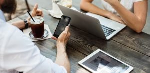Laptop Tablet Smartphone Conference GfK System GmbH
