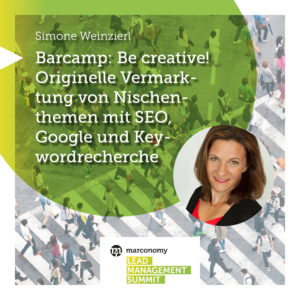 Marketing Manager GfK Symstem GmbH Simone Weinzierl Speaker Lead Management Summit 2020