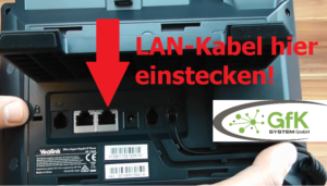 YEALINK SIP Telefon in der IKARUS EASY VOICE Telefon Cloud anmelden